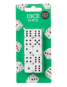 Kostka bíla D6 - balení 10ks
