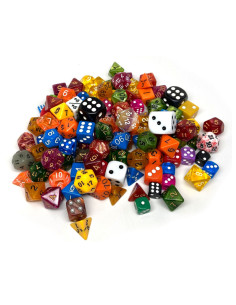 Kostka herní - různé druhy