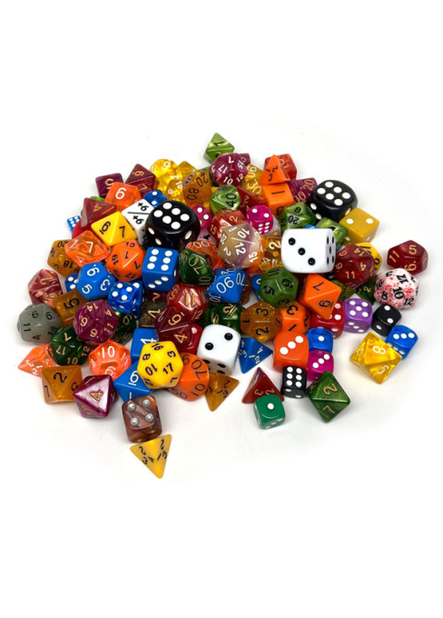 Kostka herní - různé druhy