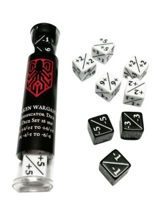 KRAKEN - Positive/Negative D6 Dice 16 mm