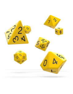 OAKIE DOAKIE - Dice RPG set (Solid Yellow) 2