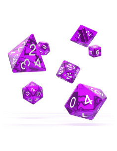 OAKIE DOAKIE - Dice RPG set (Translucent Purple) 2
