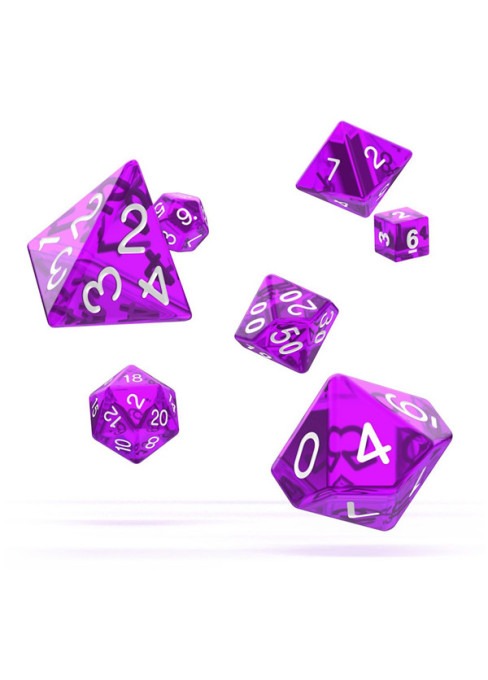 OAKIE DOAKIE - Dice RPG set (Translucent Purple)