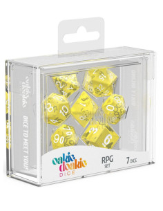 OAKIE DOAKIE - Dice RPG set (Transcluent Yellow)