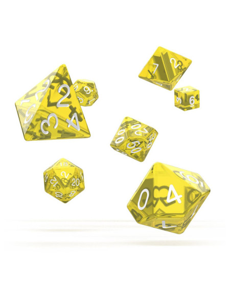 OAKIE DOAKIE - Dice RPG set (Transcluent Yellow)