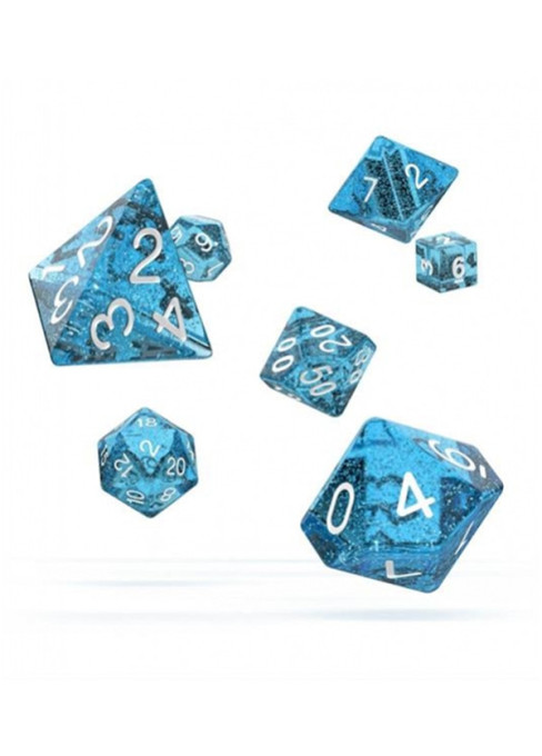 OAKIE DOAKIE - Dice RPG set (Speckled Light Blue)