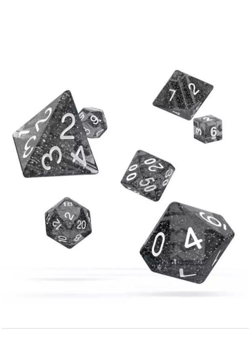 OAKIE DOAKIE - Dice RPG set (Speckled Black)
