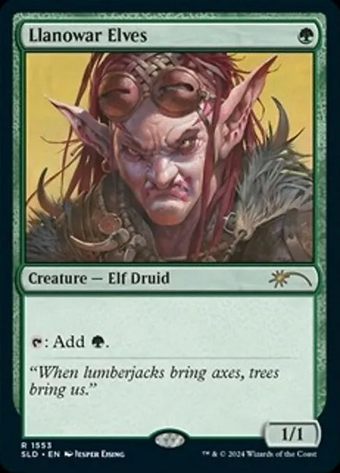 Llanowar Elves - Foil