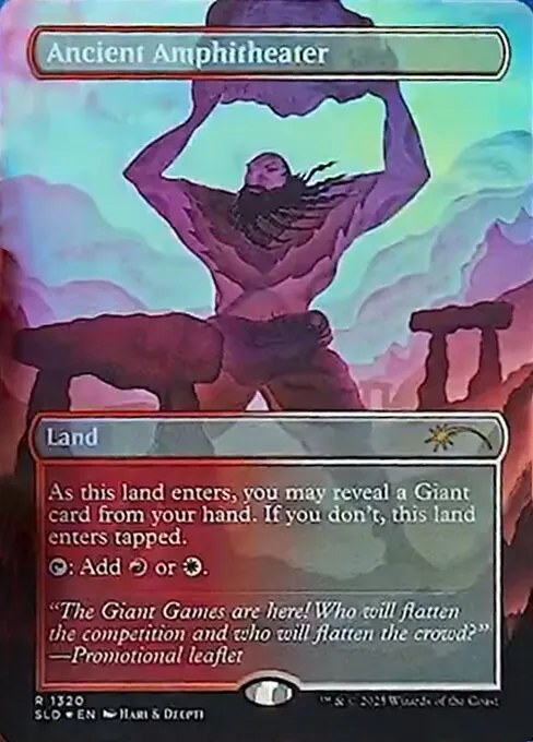 Ancient Amphitheater - Foil