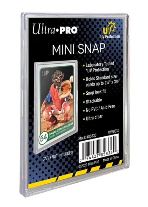 ULTRA PRO: UV MINI SNAP CARD Holder