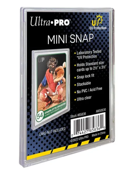 ULTRA PRO: UV MINI SNAP CARD Holder