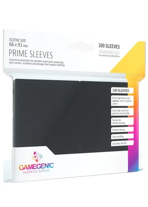 GAMEGENIC OBALY - PRIME BLACK (100)
