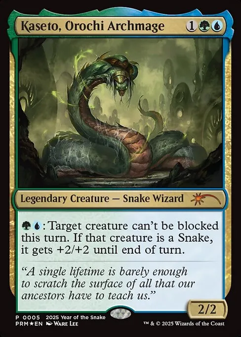 Kaseto, Orochi Archmage - Foil