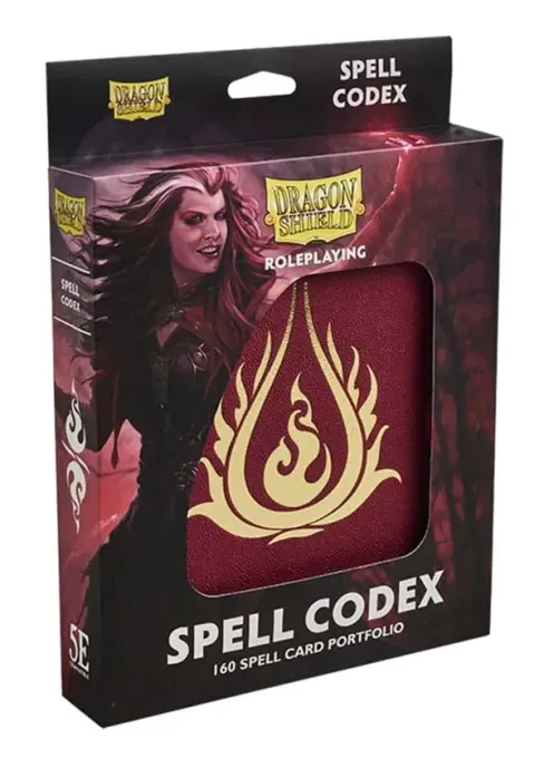 DRAGON SHIELD - SPELL CODEX - Blood Red