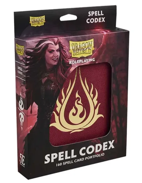 DRAGON SHIELD - SPELL CODEX - Blood Red