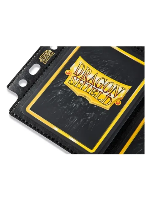 DRAGON SHIELD - 9 pocket pages BLACK MATE side loading (1ks)