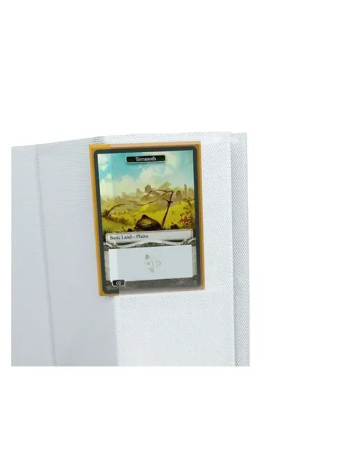 GAMEGENIC - 9 pocket pages WHITE side loading (1ks)