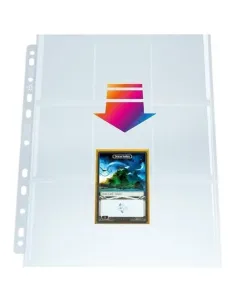 GAMEGENIC - 9 pocket pages CLEAR top loading (50ks) 2