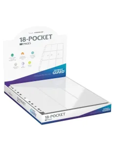 ULTIMATE GUARD - 9 pocket pages WHITE side loading (1ks) 2