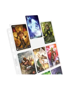 ULTIMATE GUARD - 9 pocket pages CLEAR top loading (100ks) 2