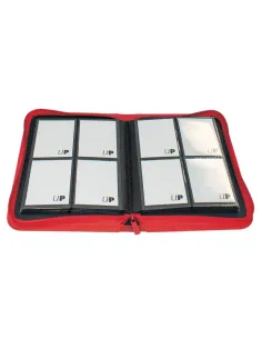 ULTRA PRO BINDER - ZIPPERED 4P (RED) 2