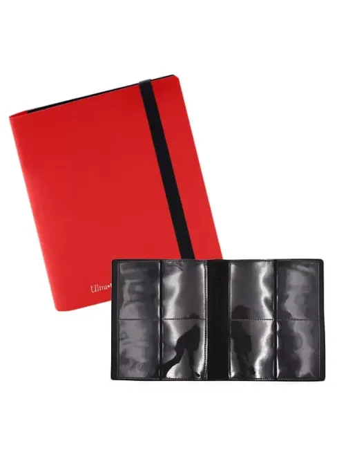 ULTRA PRO BINDER - ECLIPSE 4P (APPLE RED)