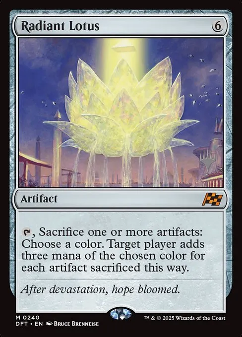Radiant Lotus - Foil