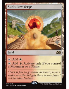 Sunbillow Verge - Foil