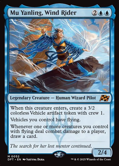 Mu Yanling, Wind Rider - Foil