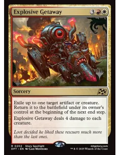 Explosive Getaway - Foil