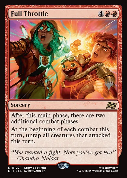 Full Throttle - Foil