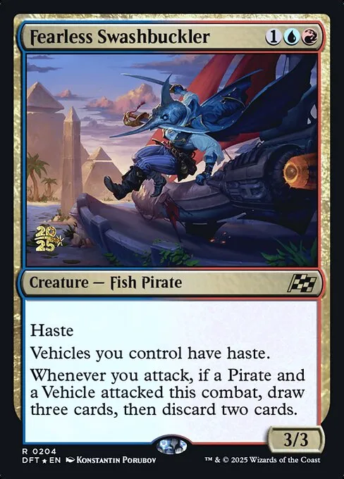 Fearless Swashbuckler - Foil