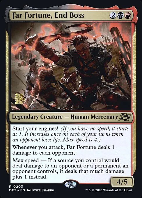 Far Fortune, End Boss - Foil