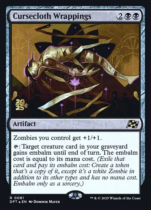 Cursecloth Wrappings - Foil