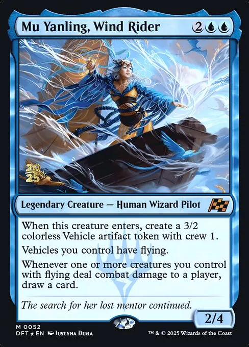 Mu Yanling, Wind Rider - Foil