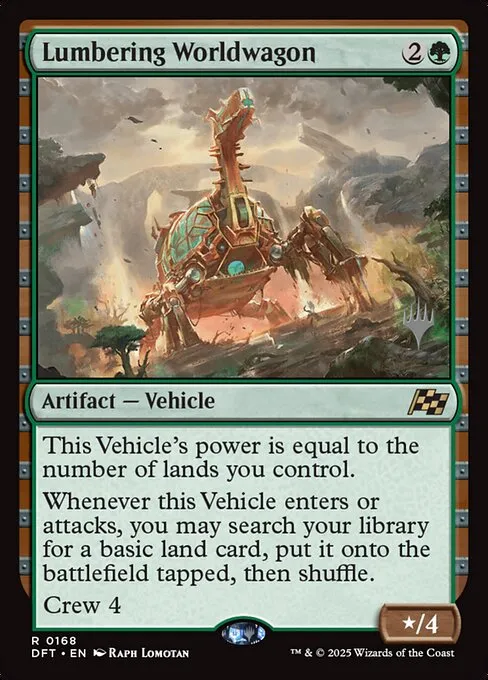 Lumbering Worldwagon - Foil