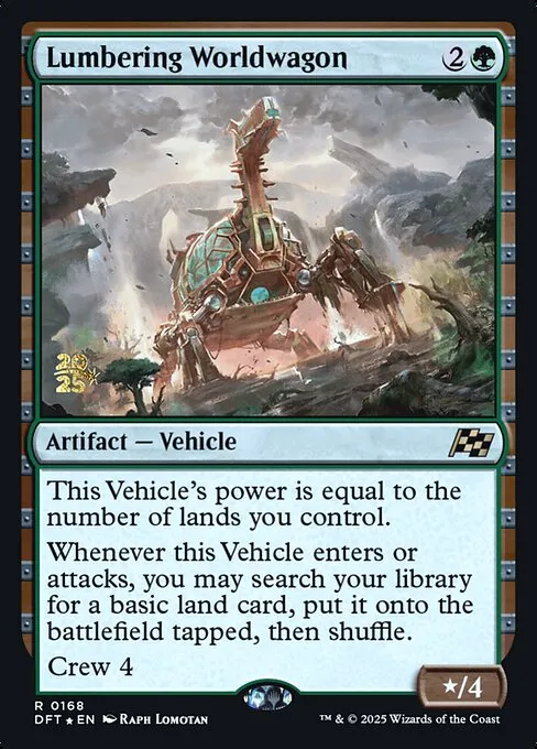 Lumbering Worldwagon - Foil