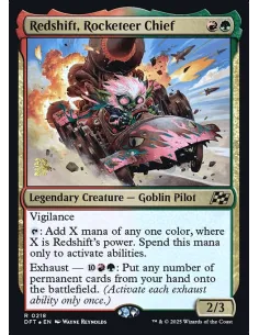 Redshift, Rocketeer Chief - Foil
