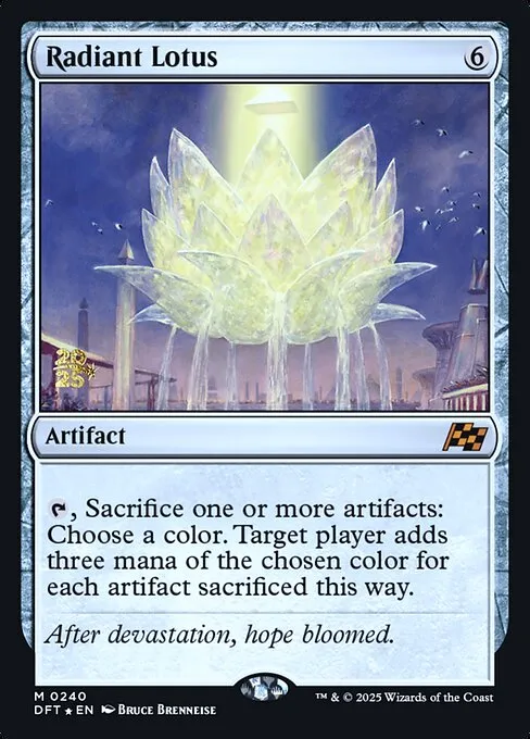 Radiant Lotus - Foil