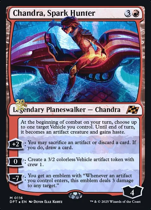 Chandra, Spark Hunter - Foil