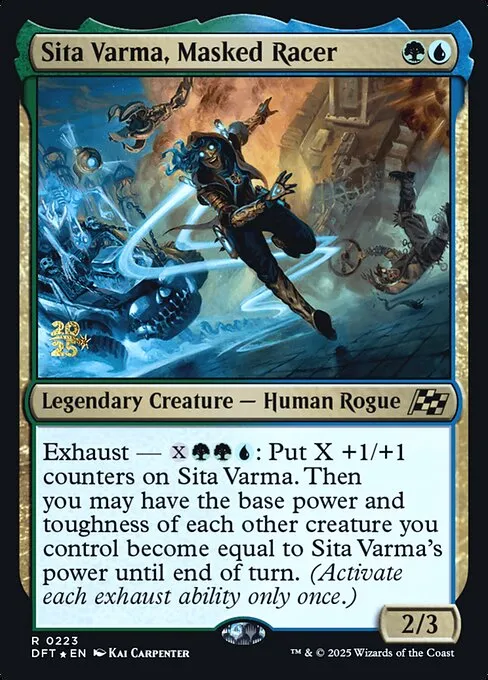 Sita Varma, Masked Racer - Foil