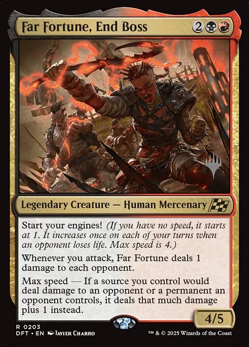 Far Fortune, End Boss - Foil