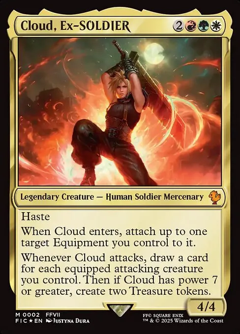 Cloud, Ex-SOLDIER - Foil