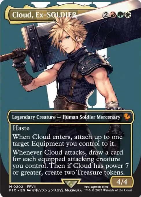 Cloud, Ex-SOLDIER - Foil