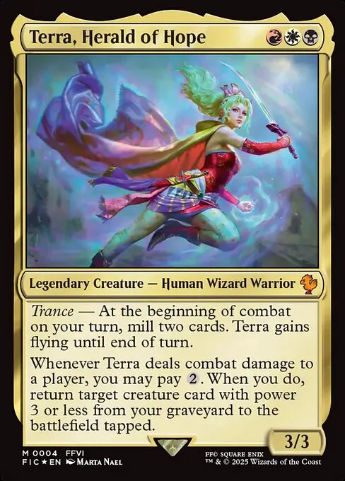 Terra, Herald of Hope - Foil