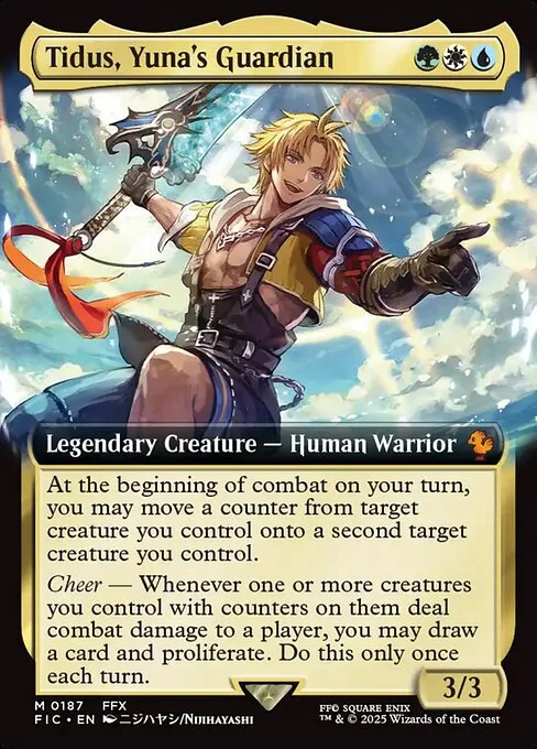 Tidus, Yuna's Guardian - Foil