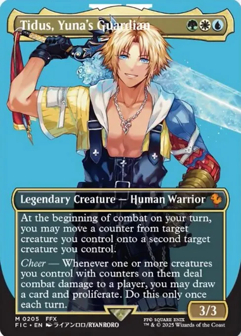 Tidus, Yuna's Guardian - Foil