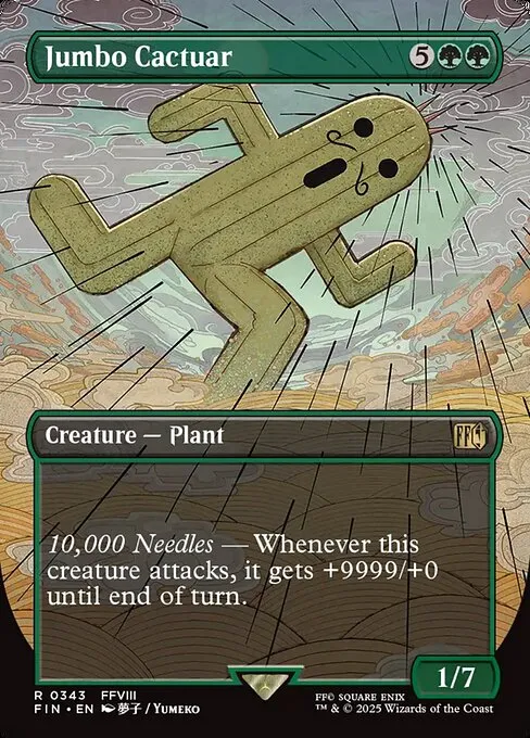 Jumbo Cactuar - Foil