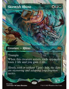 Skirmish Rhino - Foil