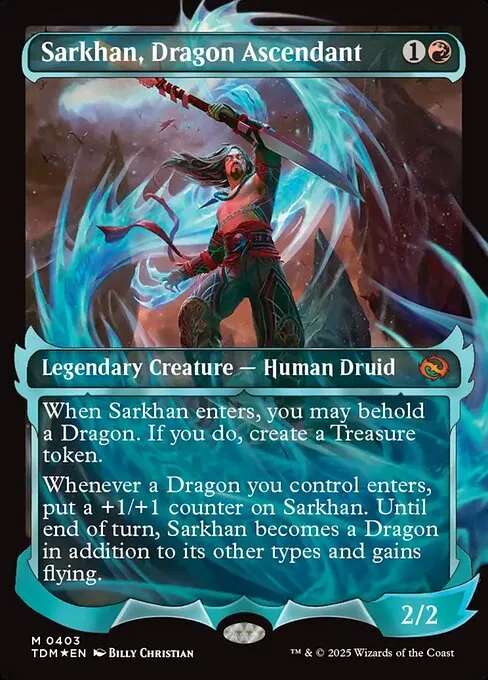 Sarkhan, Dragon Ascendant - Foil
